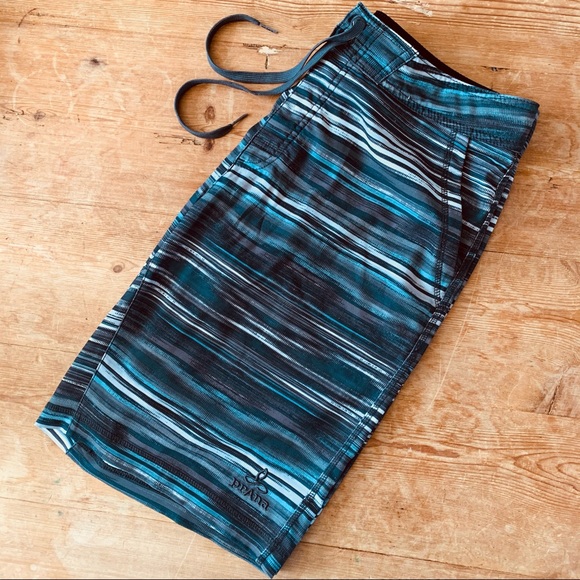 PrAna SZ 32 Linear Outdoor Swim Board Shorts - Picture 12 of 12